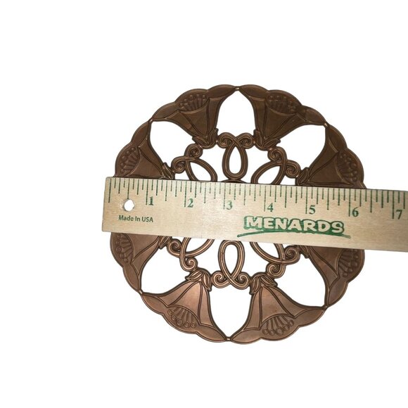 Vintage Plastic Trivets Used Set of 2 Brown - Picture 7 of 13